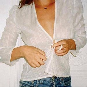 Rouje white blouse